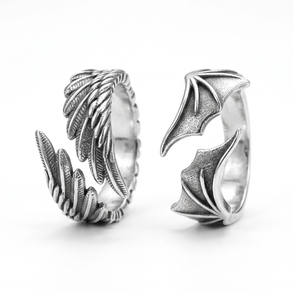 Heaven & Hell Ring Set