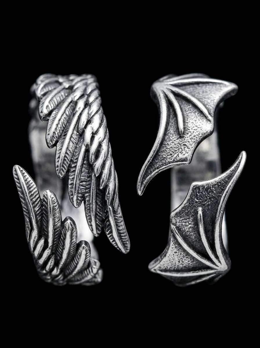 Heaven & Hell Ring Set