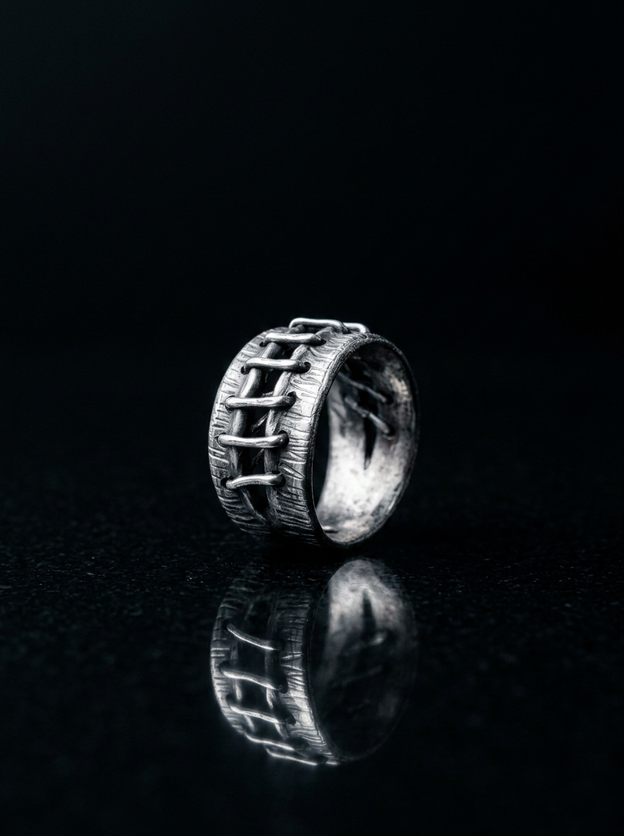 Barbed Lattice Ring