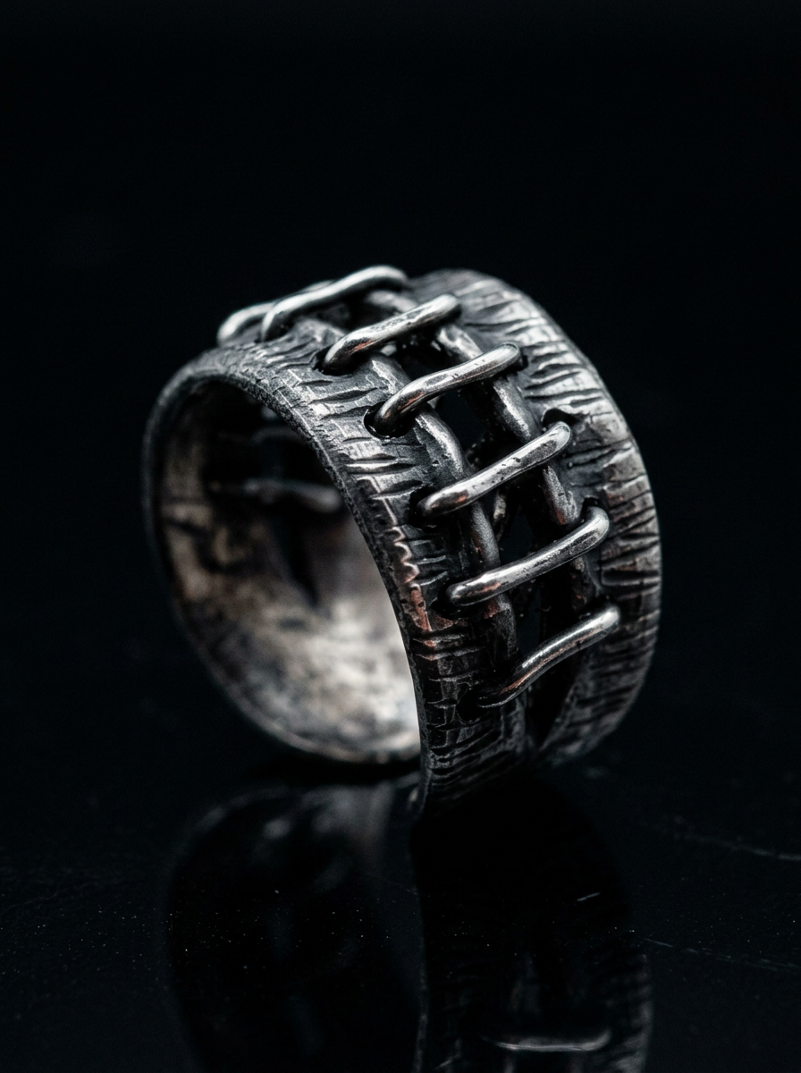 Barbed Lattice Ring